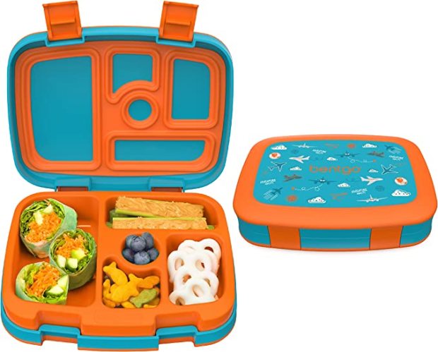 Wildkin Clip-in Lunch Box Bag  Kids Lunch Box -Trains Planes & Trucks