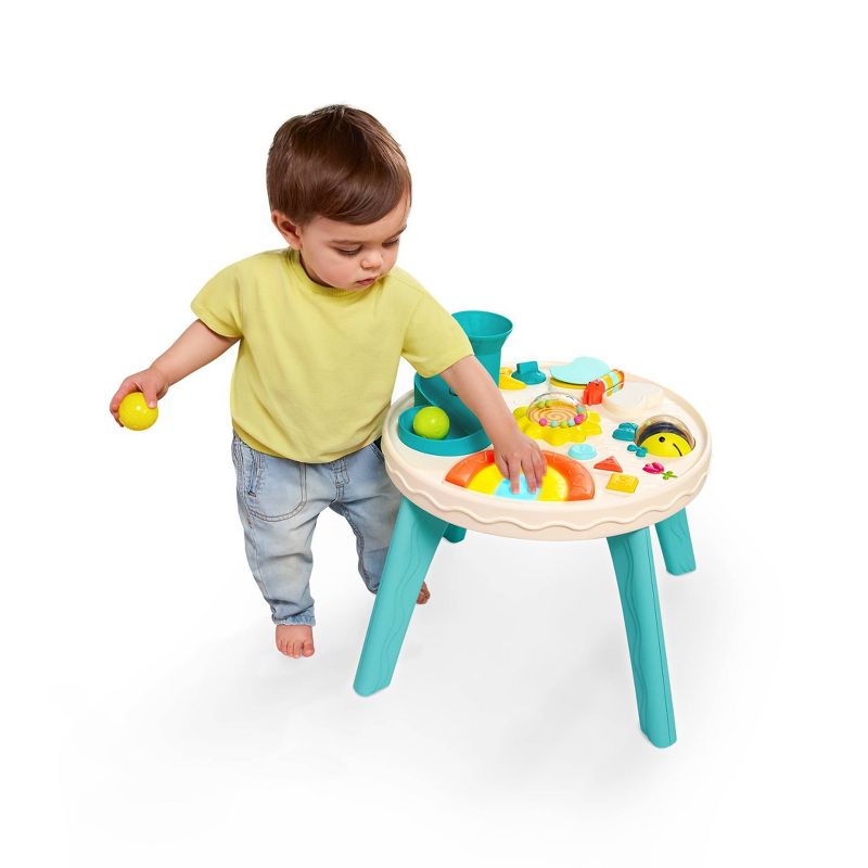 B. toys Busy B. Rainbow Sensory Station.
