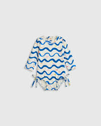Long Sleeve Tie One-Piece Swimsuit.