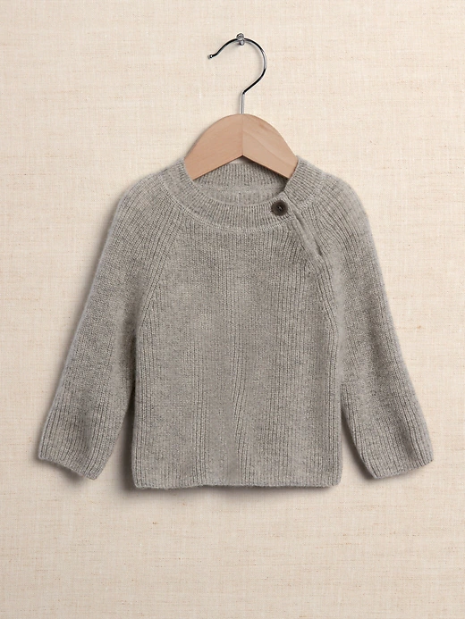 Baby Cashmere Ribbed Sweater - $100.00.