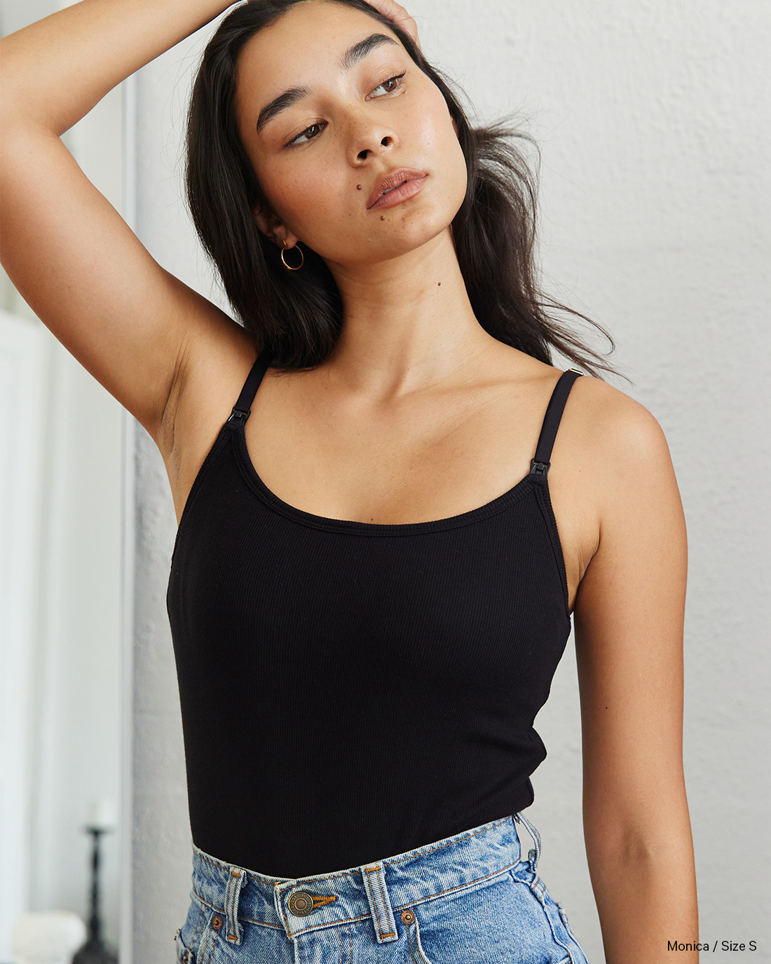 Embrace Soft Ribbed Nursing Tank.