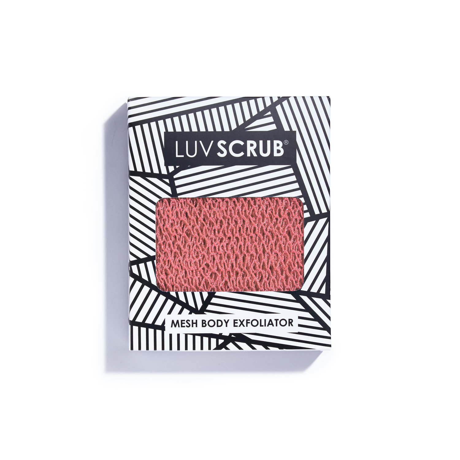 LUVSCRUB Mesh Body Exfoliator .