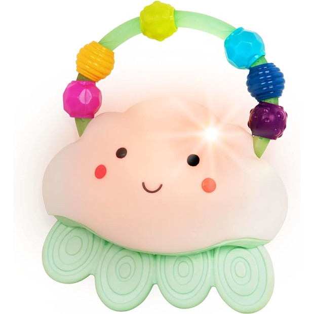 B. toys Baby Light-Up Cloud Rattle.