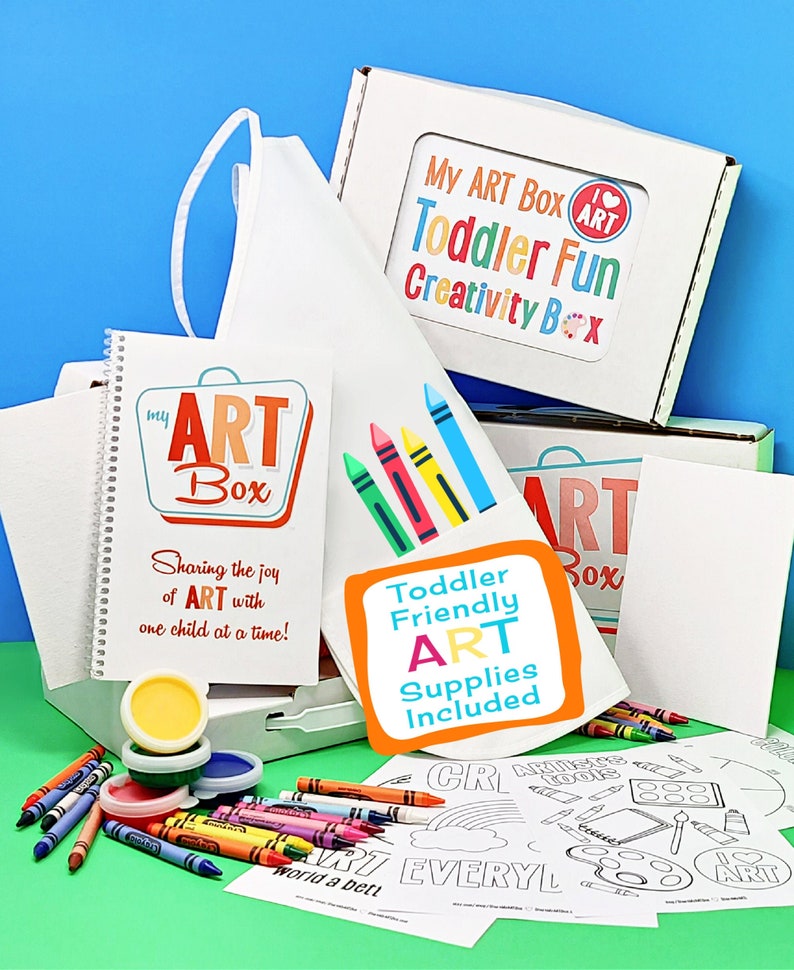 ShareMyARTBox Toddler Fun Creativity Box.