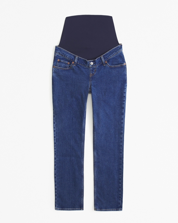 Abercrombie Maternity Ankle Straight Jean - $90.00.