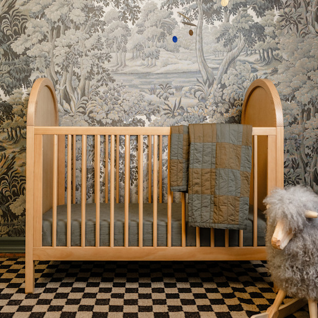 babyletto Bondi 3-in-1 Convertible Crib with Toddler Bed Conversion Kit.