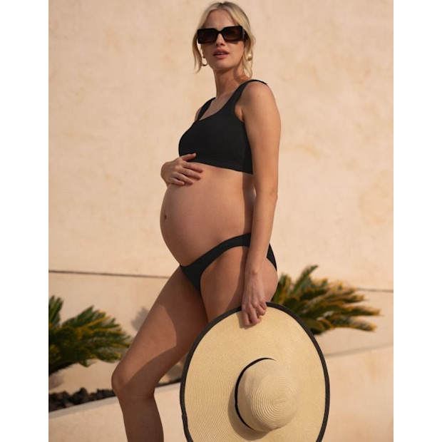 Seraphine Textured Maternity Bikini.