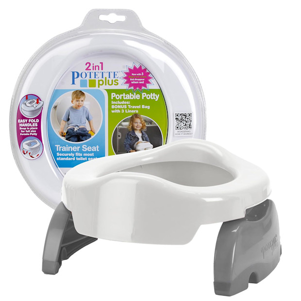 Kalencom Potette Plus 2-in-1 Travel Potty and Trainer Seat.