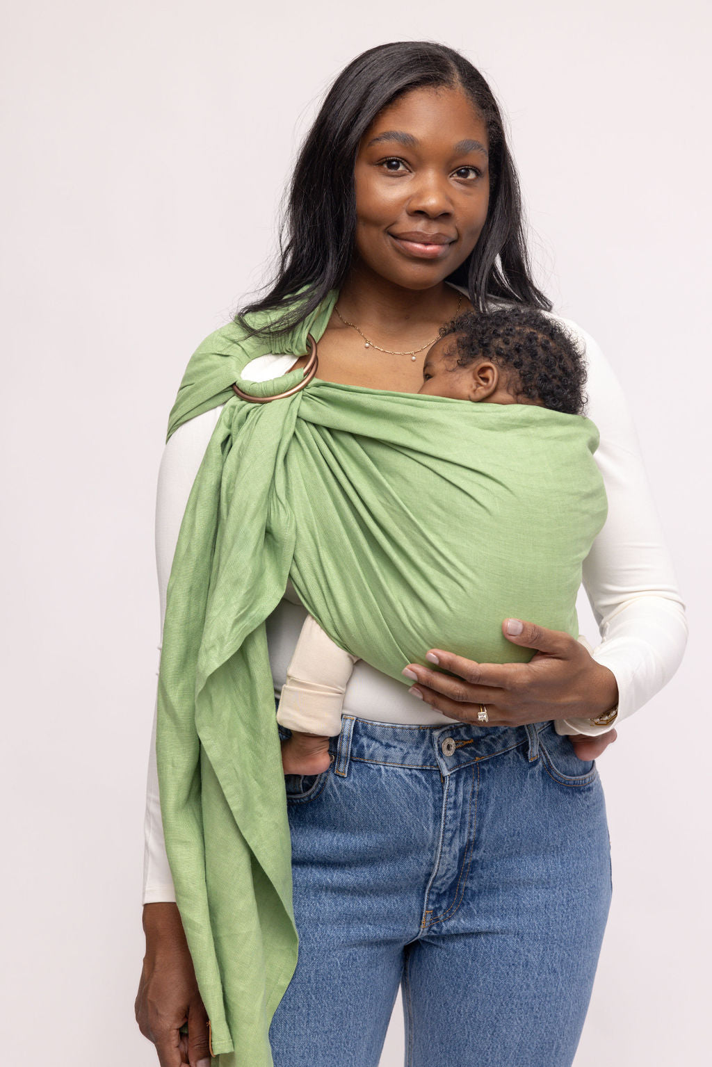 WildBird Greenlet Linen Sling.