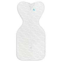Swaddle Up™ 1.0 TOG Cotton White Dreamer