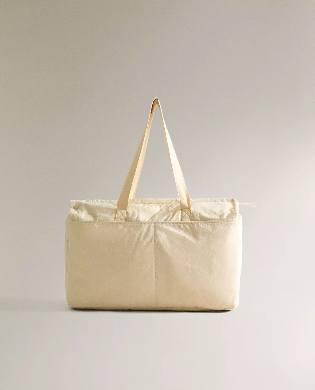 Zara Home Butter Yellow Floral Diaper Bag.