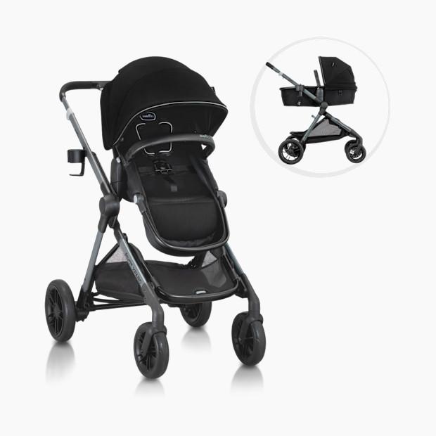 Evenflo Pivot Xpand Modular Stroller - Ayrshire Black.