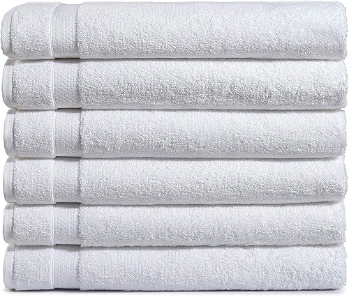 Amazon Basics Bath Towel Set (6-Pack).