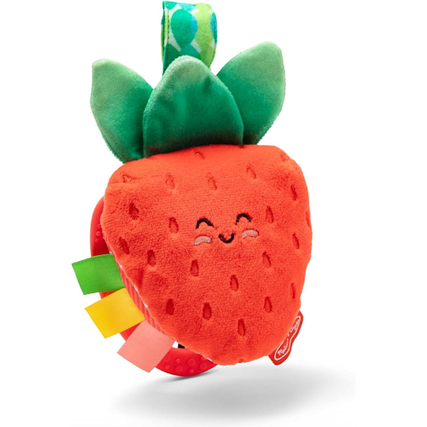 Melissa & Doug Peek-a-Boo Berry Take-Along Toy with Teether.