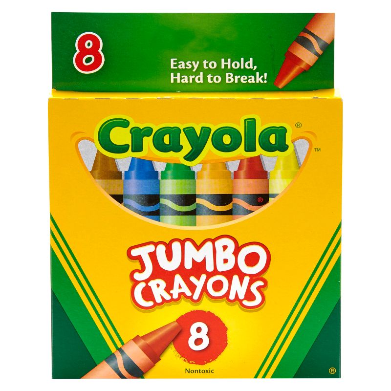 Crayola  8ct Jumbo Crayons.