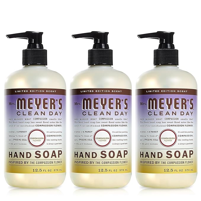 Mrs. Meyer's Clean Day Hand Soap.