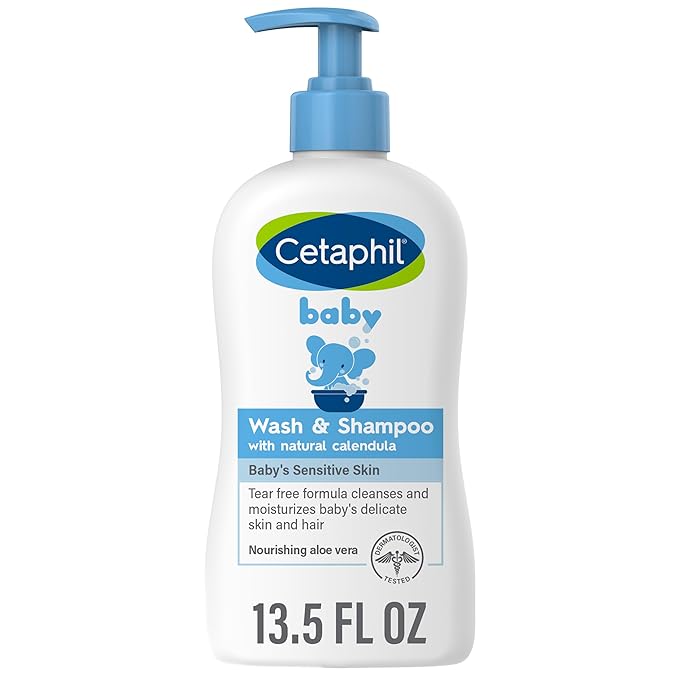 Cetaphil Baby Wash & Shampoo.