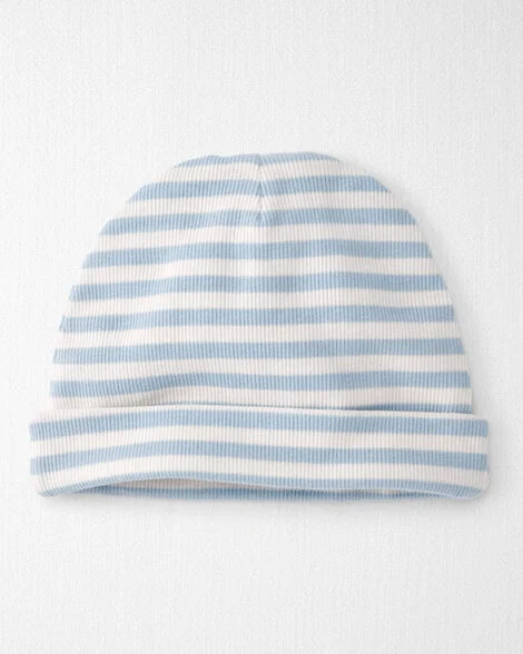 Carter's Little Planet Organic Cotton Rib Cap in Stripes.