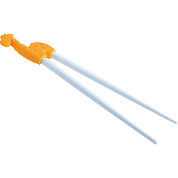 Marcus & Marcus Learning Chopsticks.