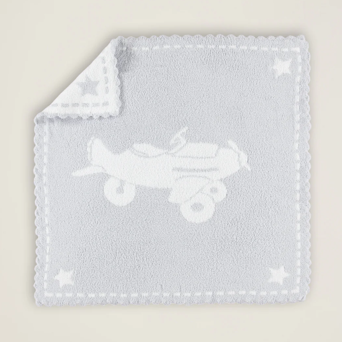 CozyChic® Scalloped Receiving Blanket