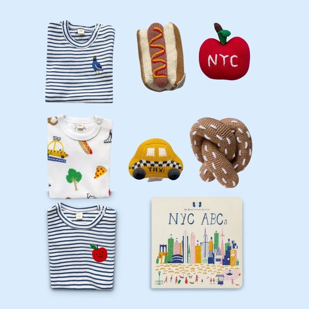 Estella NYC Embroidered Gift Set.