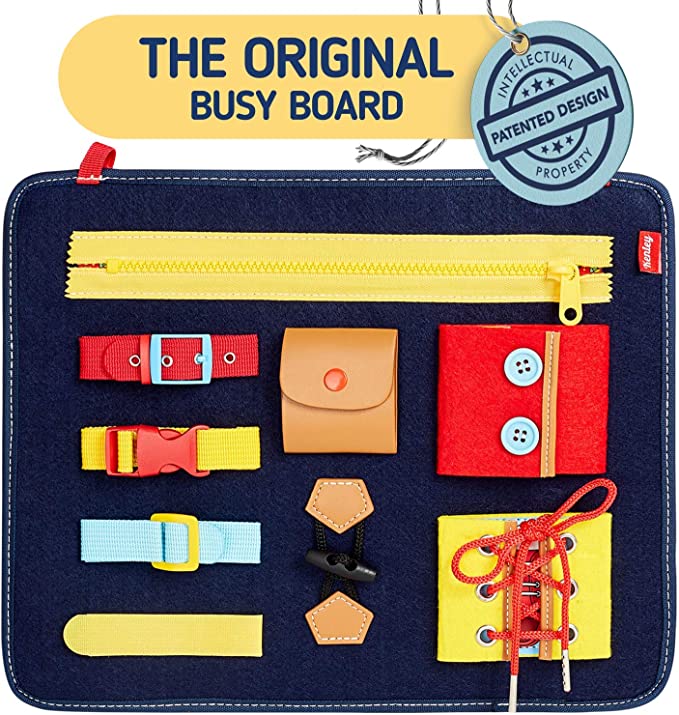 Kenley Toddler Busy Board.