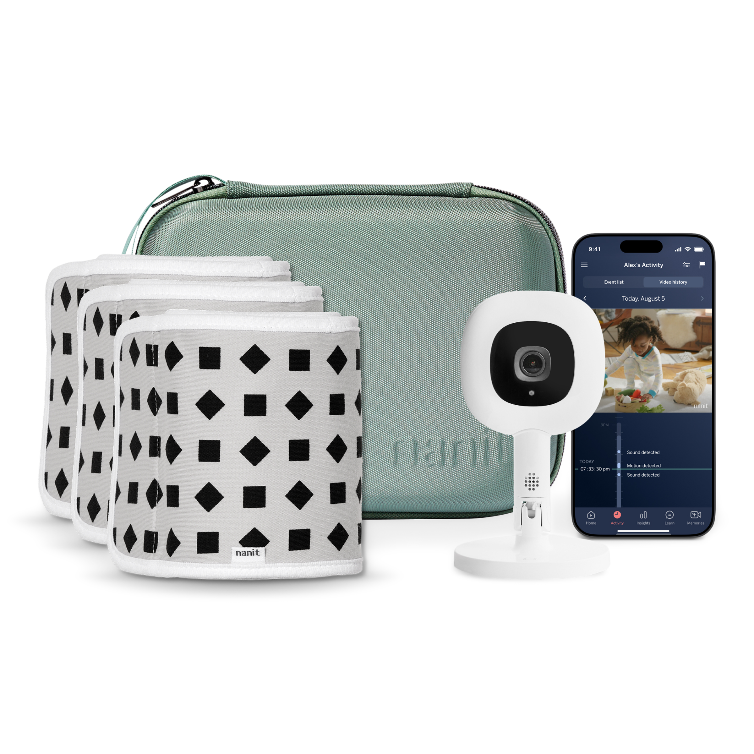 Nanit Nanit x Babylist Ultimate Travel Pro Camera Flex Bundle.