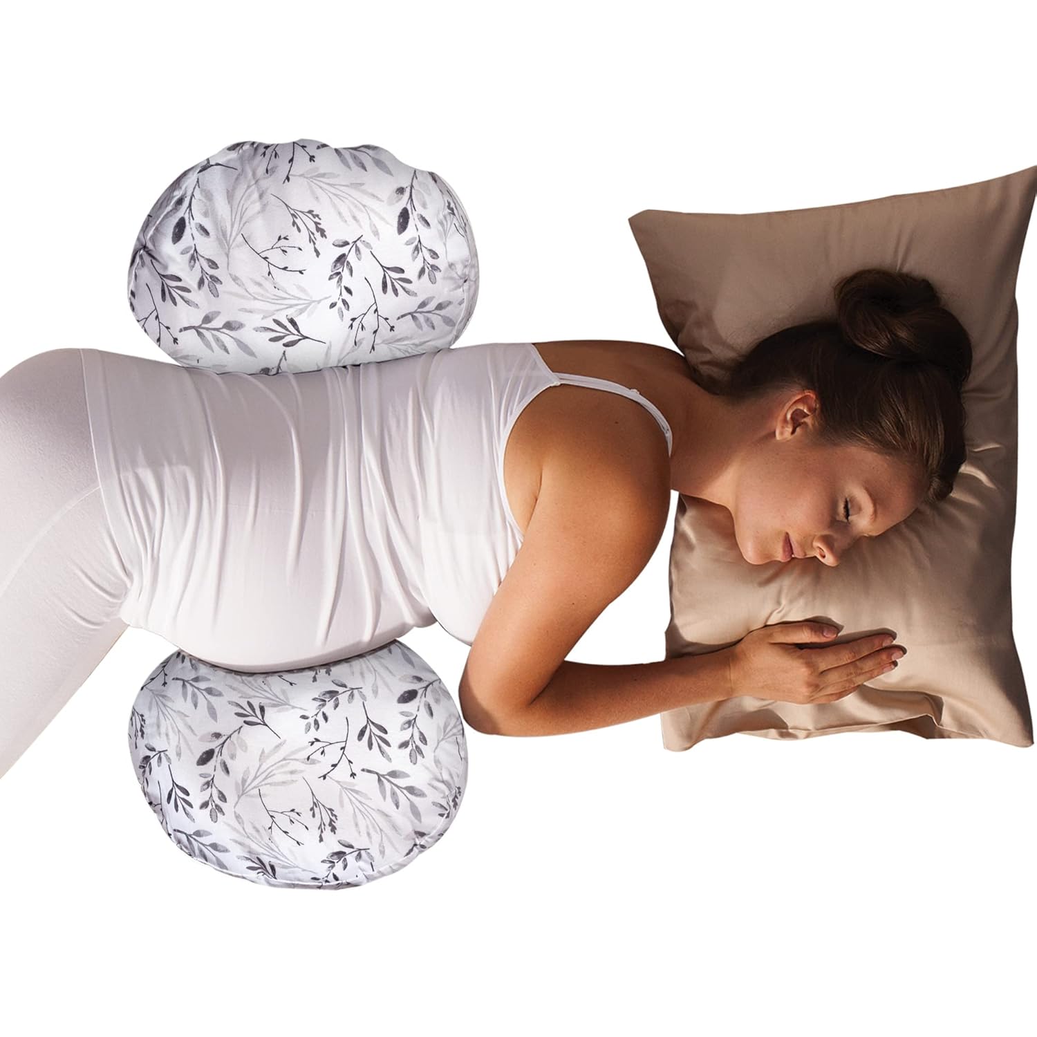 Best Pregnancy Pillow for Back Sleepers.