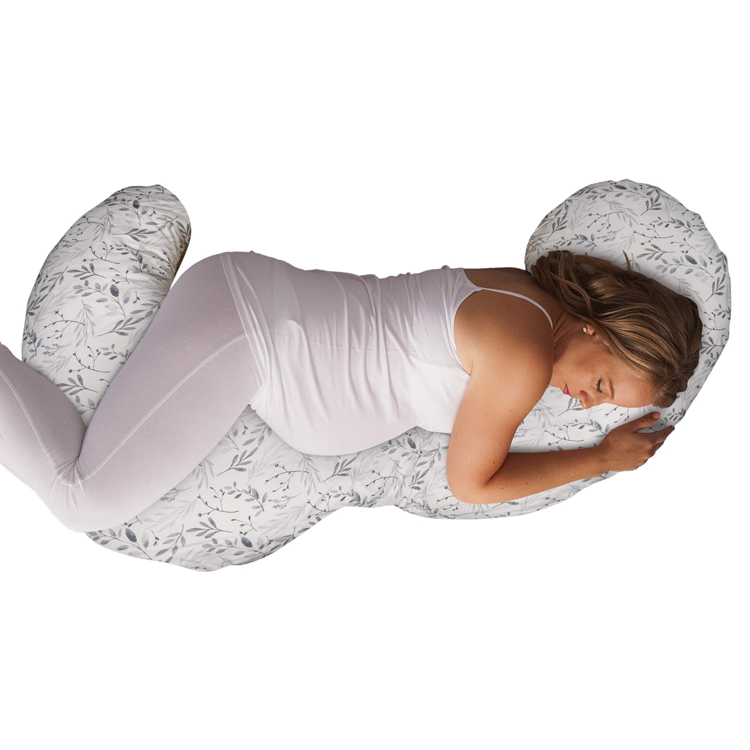 Boppy Pregnancy Total Body Pillow with Removable Pillow Cover