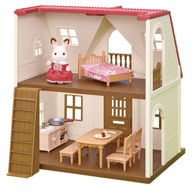 Calico Critters Red Roof Cozy Cottage.