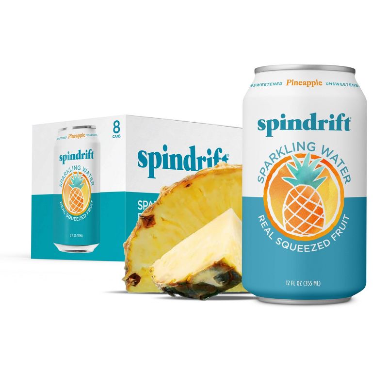  Spindrift Pineapple Sparkling Water.