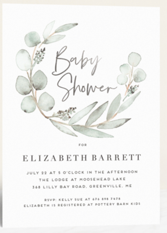 Minted Baby Shower Invitation