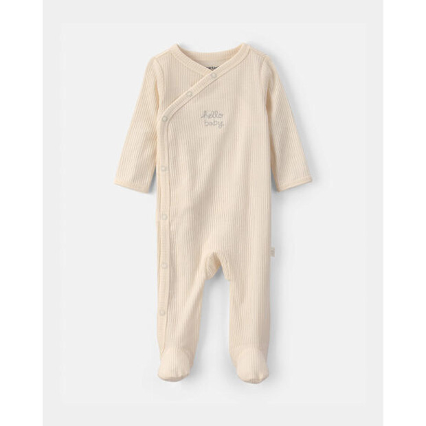 Carter's 'Hello Baby' Cotton Sleep & Play Pajamas.