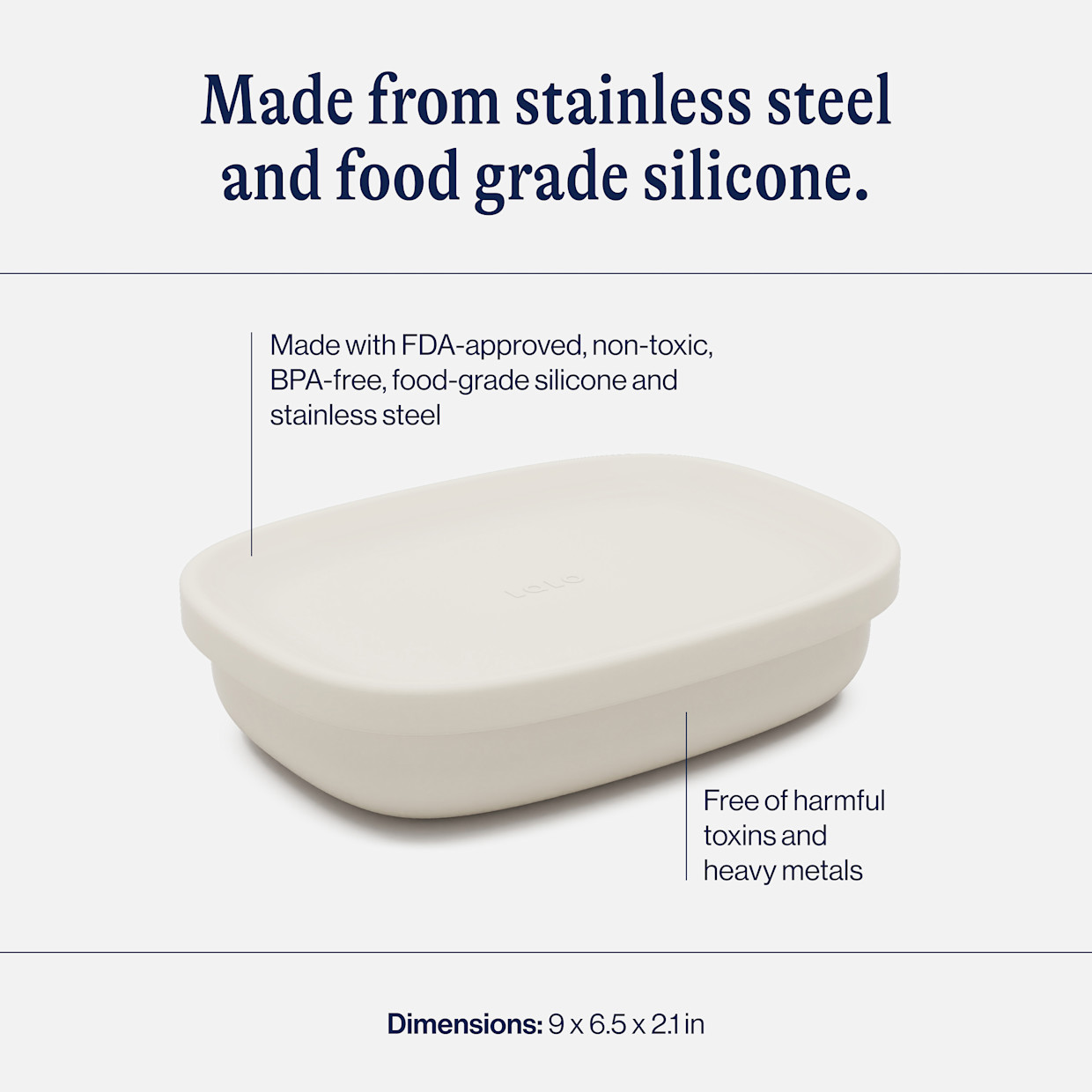 Lalo Bento Box - Oatmeal.