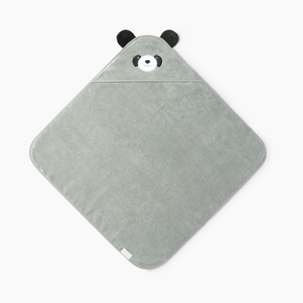 MORI Hooded Animal Baby Bath Towel - Panda, One Size.
