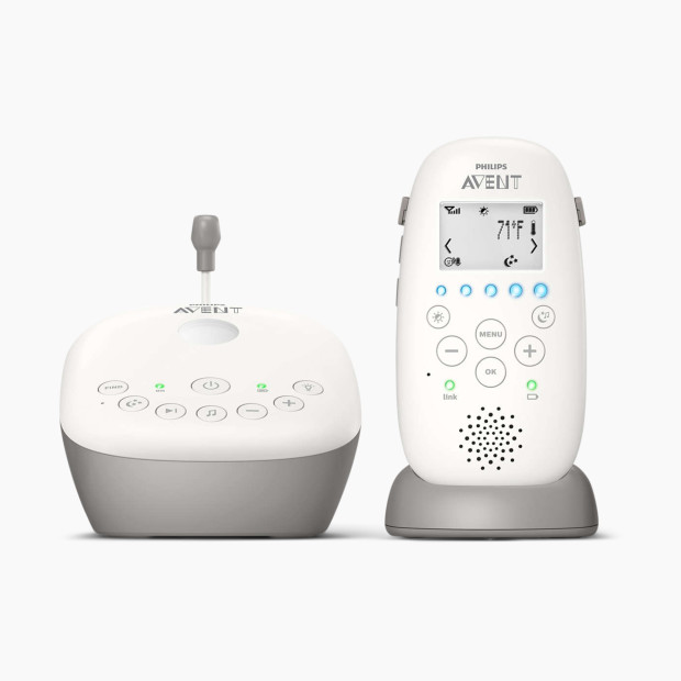 Philips Avent DECT Temperature Sensor and ECO Mode Audio Baby Monitor SCD 730/86.