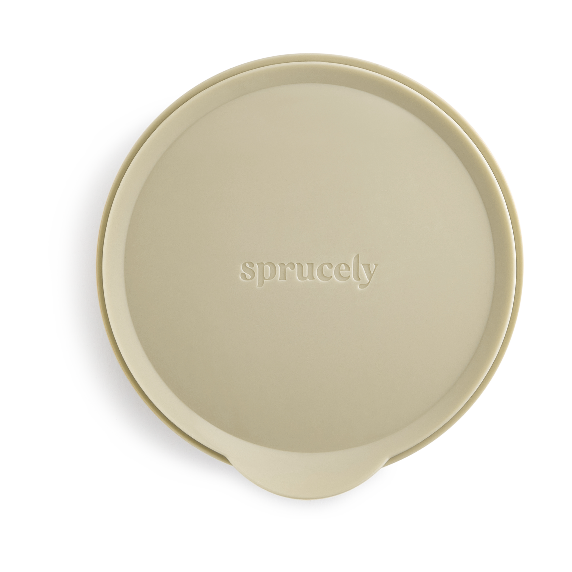 Sprucely Suction Bowl with Lid (2 Pack) - Pink/Sand.