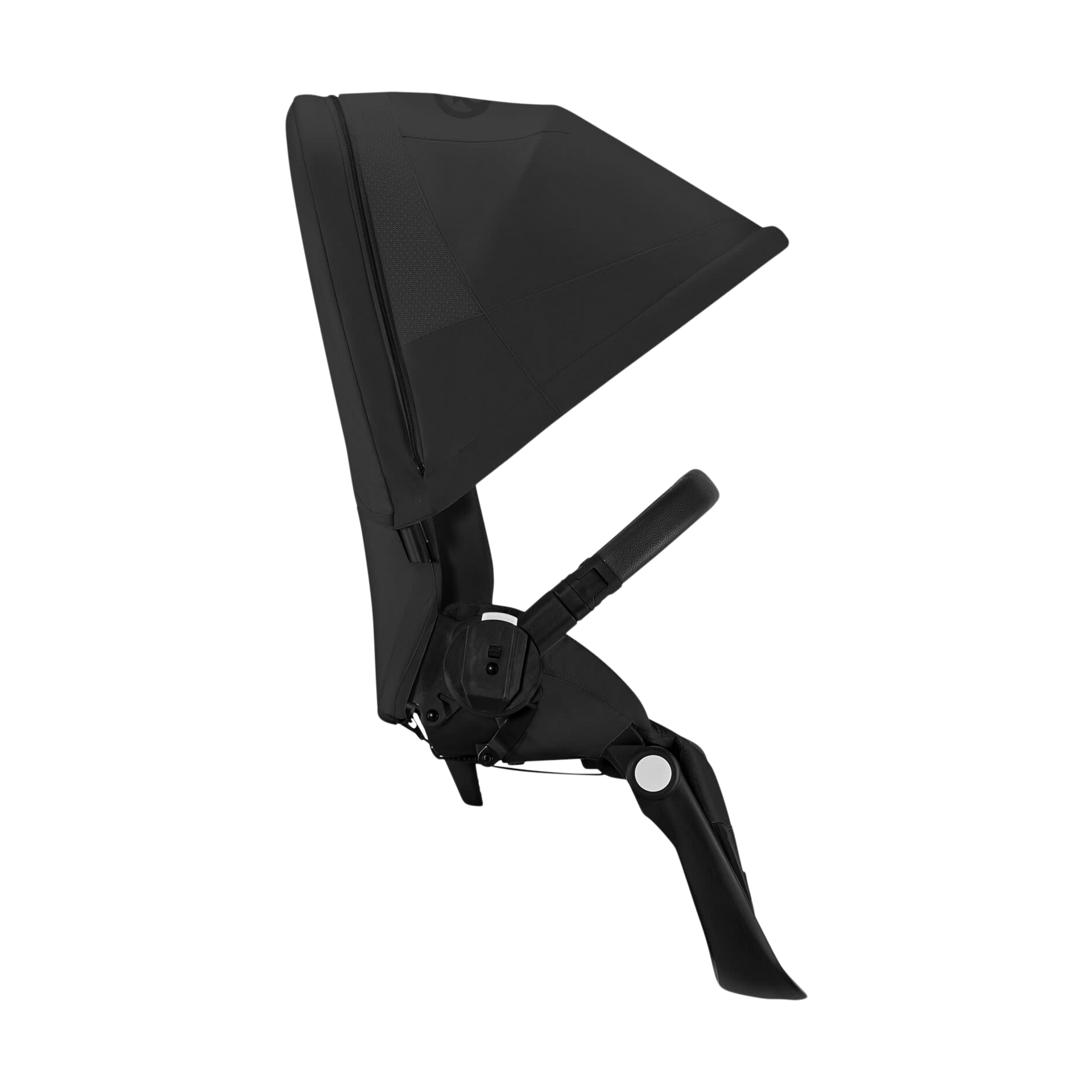 Cybex eGazelle/Gazelle S Second Seat - Moon Black With Black Bumper Bar.