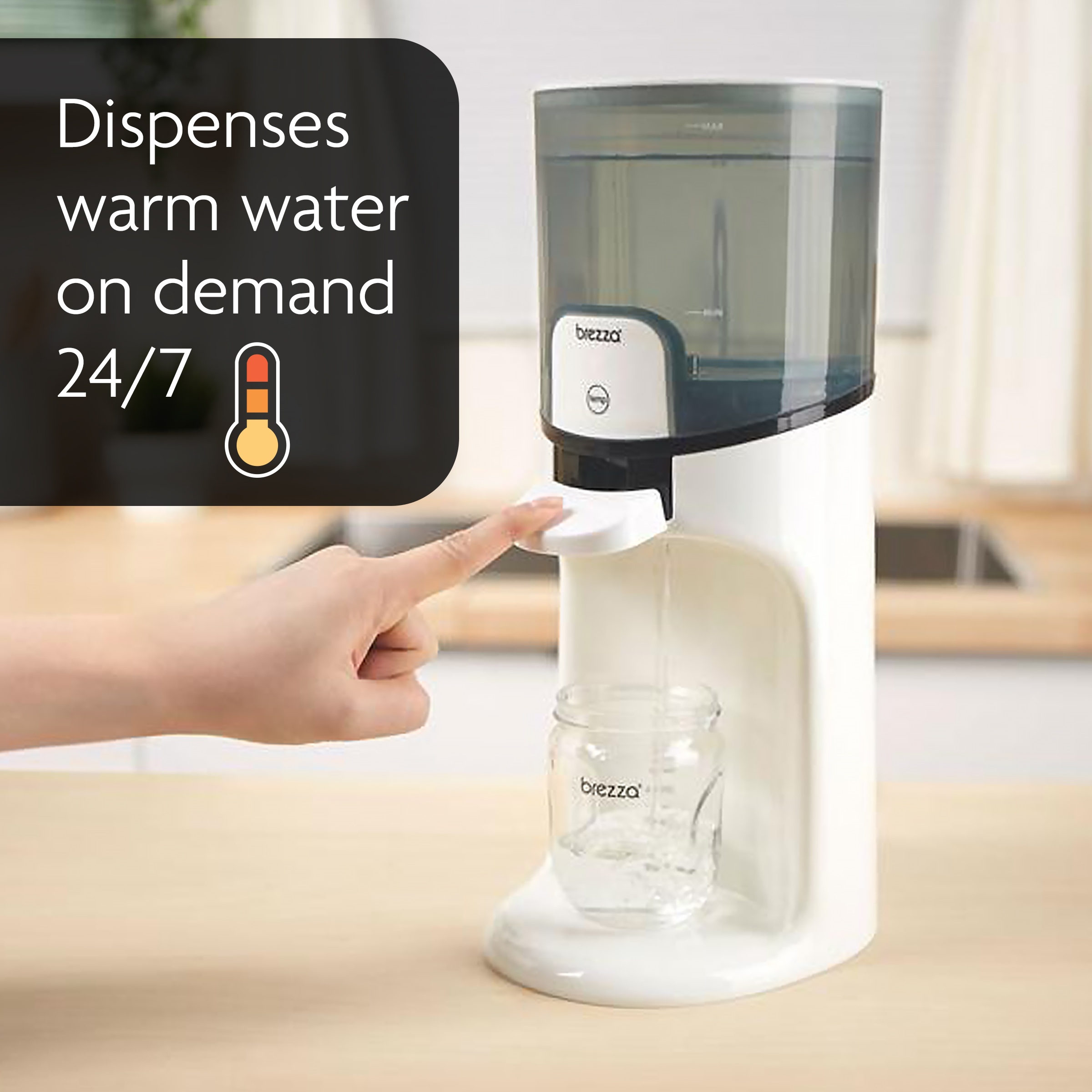 Baby Brezza Instant Warmer Warm Water Dispenser White Babylist Shop