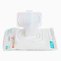 Munchkin Arm & Hammer Pacifier Wipes - Safely Cleans Breast Pump Parts and Feeding Essentials for Baby and Toddler, 1 Pack, 36 Wipes