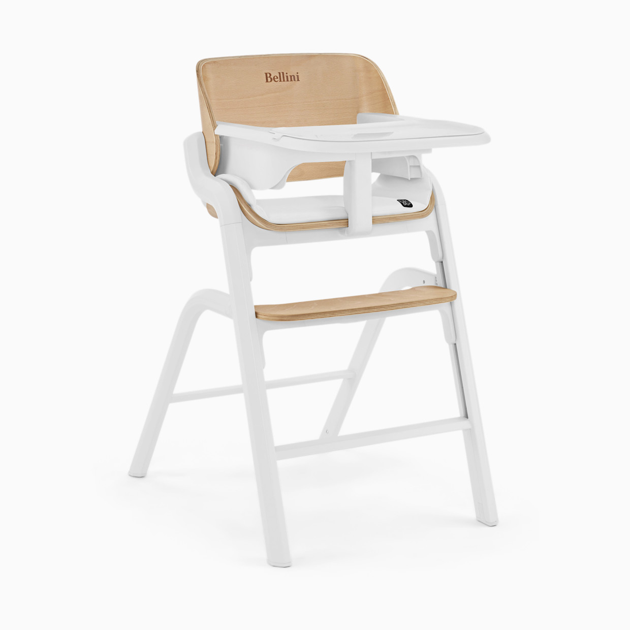 Bellini Parma 3-in-1 High Chair - White And Natural.
