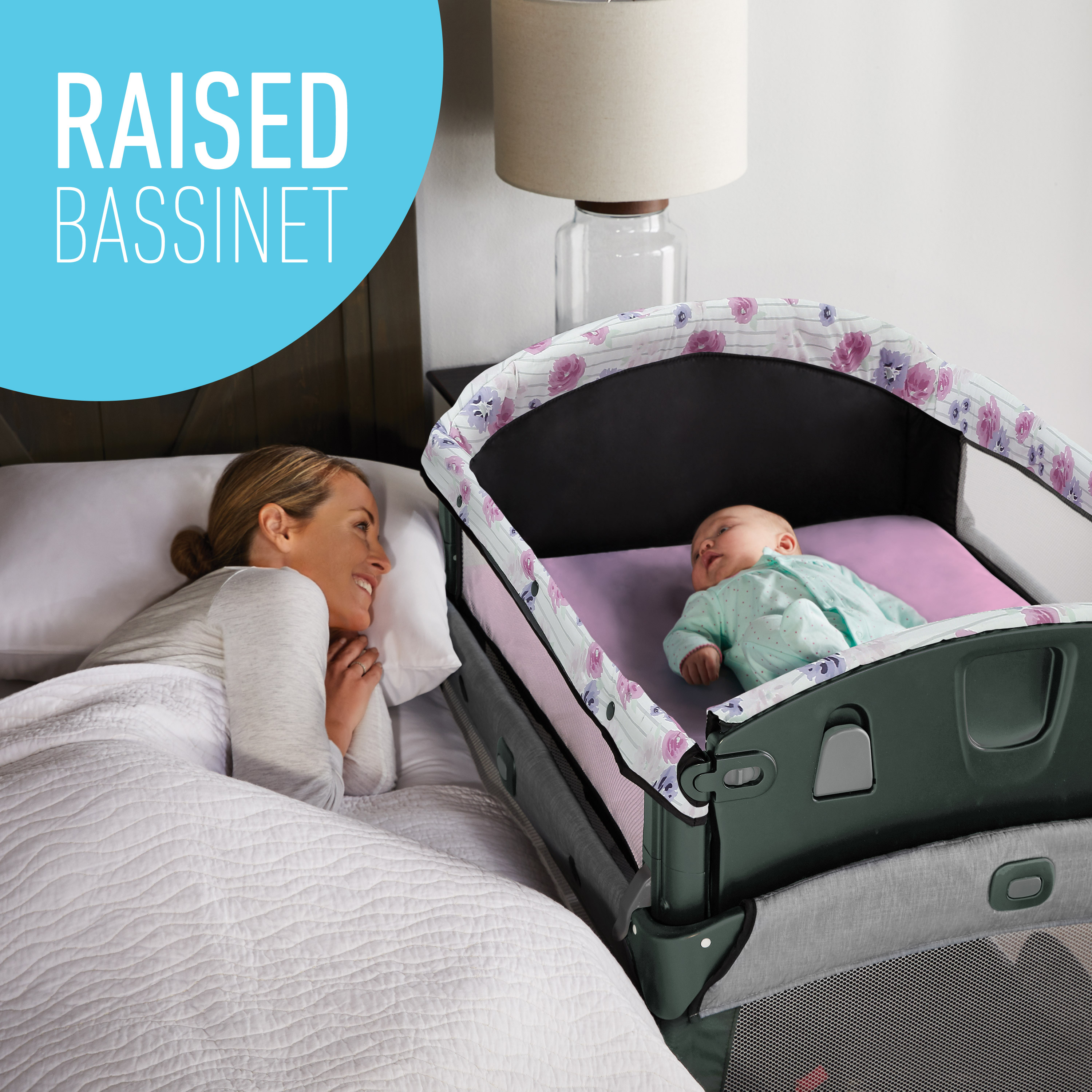 raised bassinet