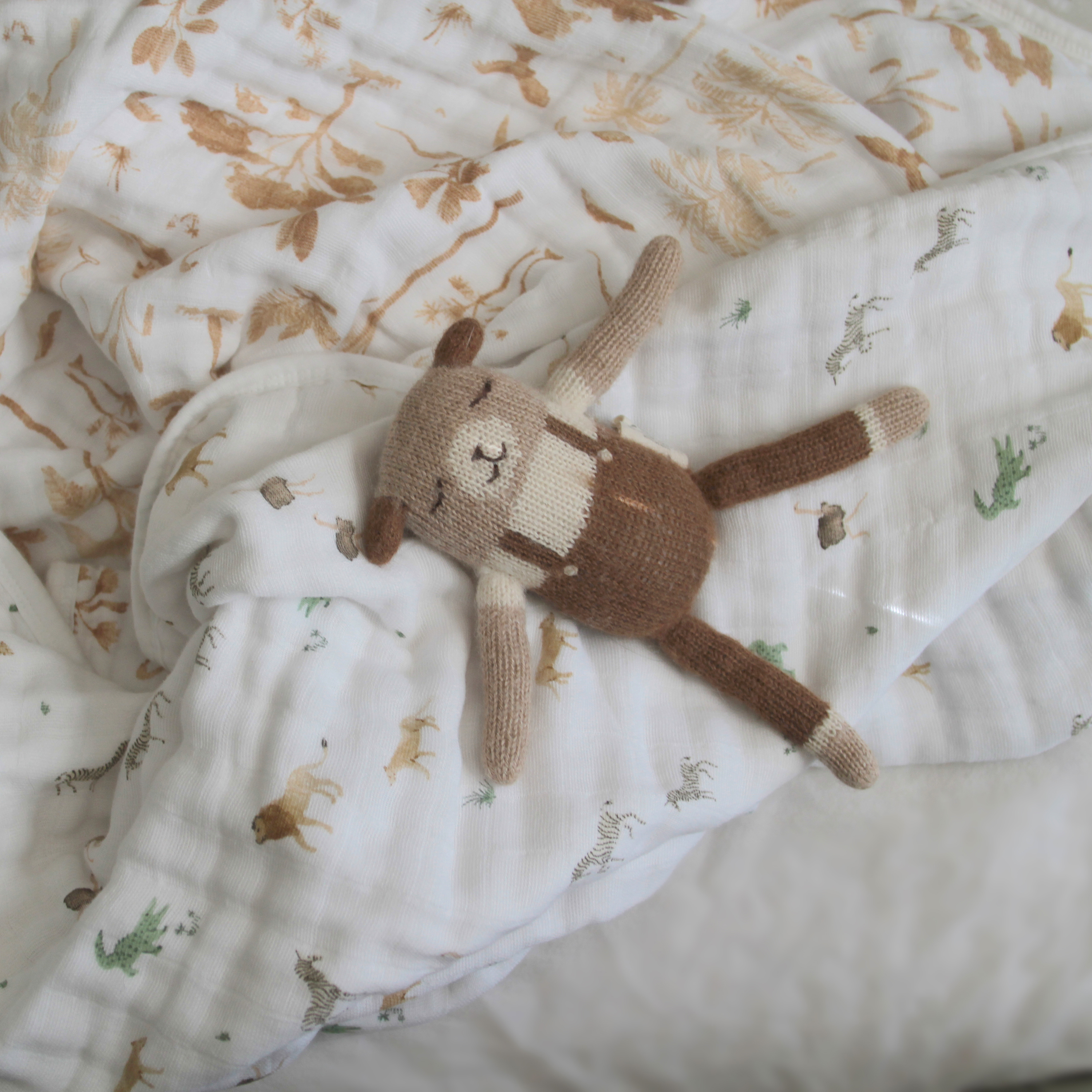 Aden + Anais Organic Muslin Dream Blanket Safari Dreams Babylist Shop