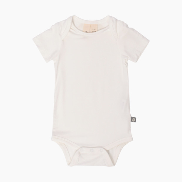 Kyte Baby Short Sleeve Bodysuit - Cloud, 3-6 Months.