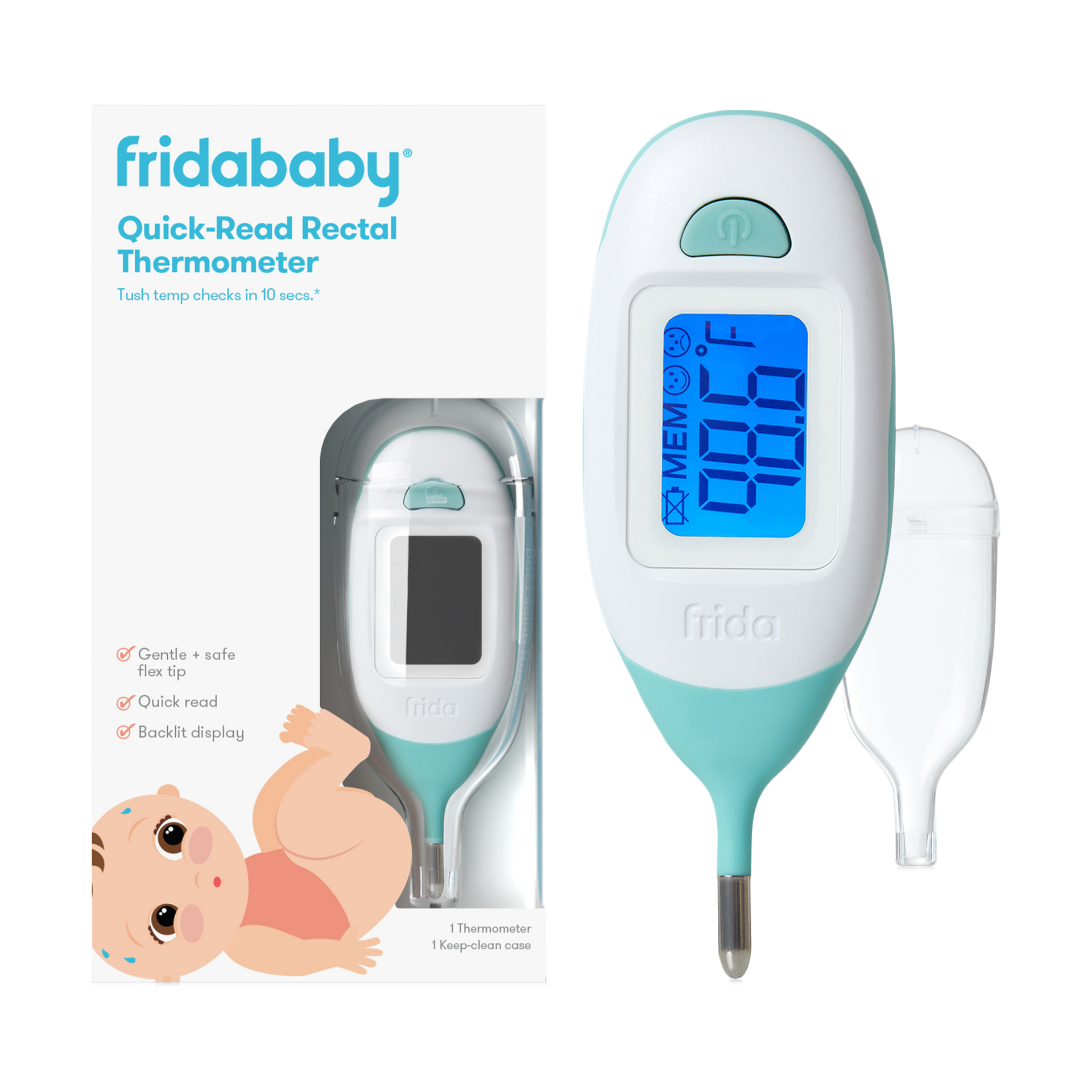 FridaBaby Quick Read Rectal Thermometer Babylist Shop