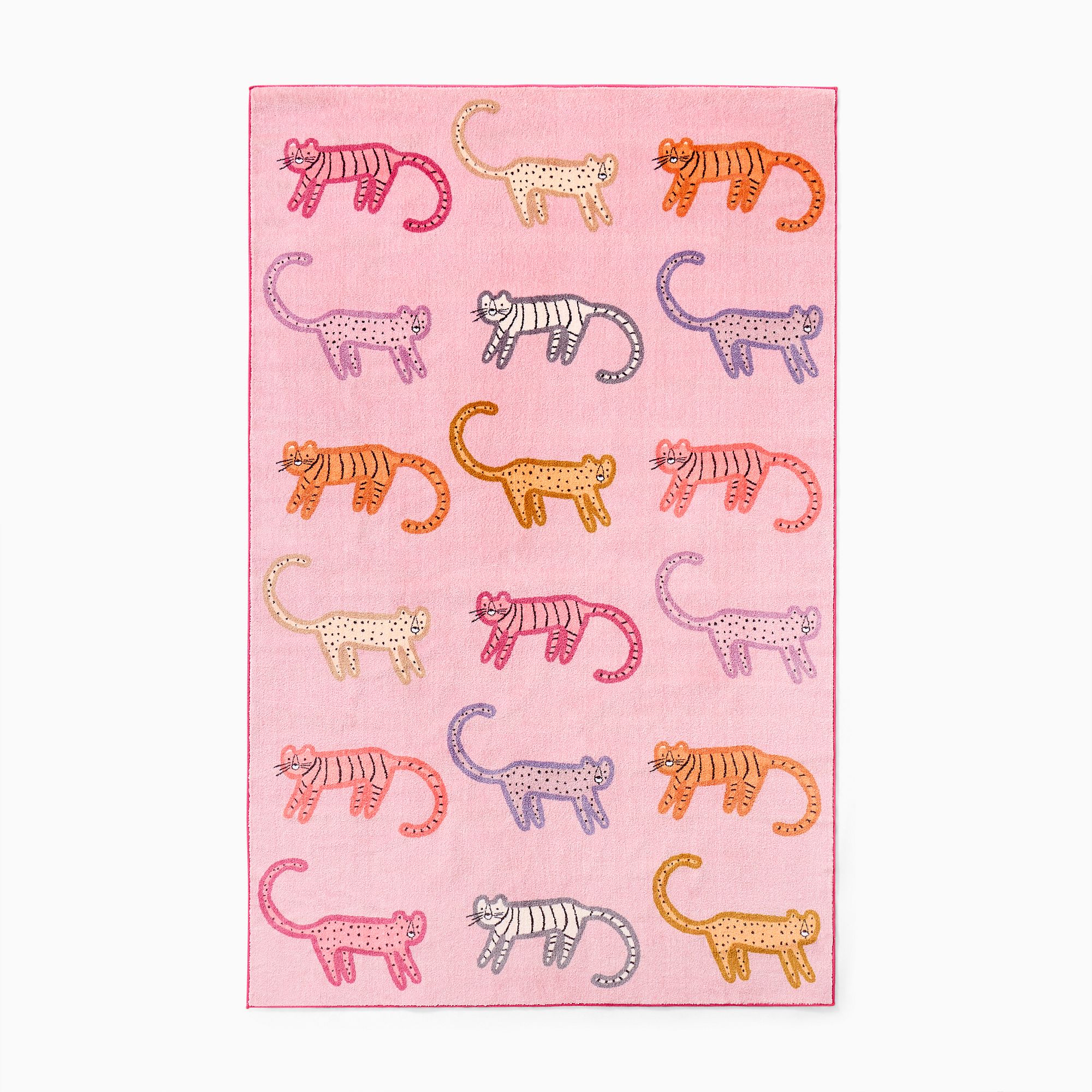 West Elm Kids Wildcats Machine Washable Rug.