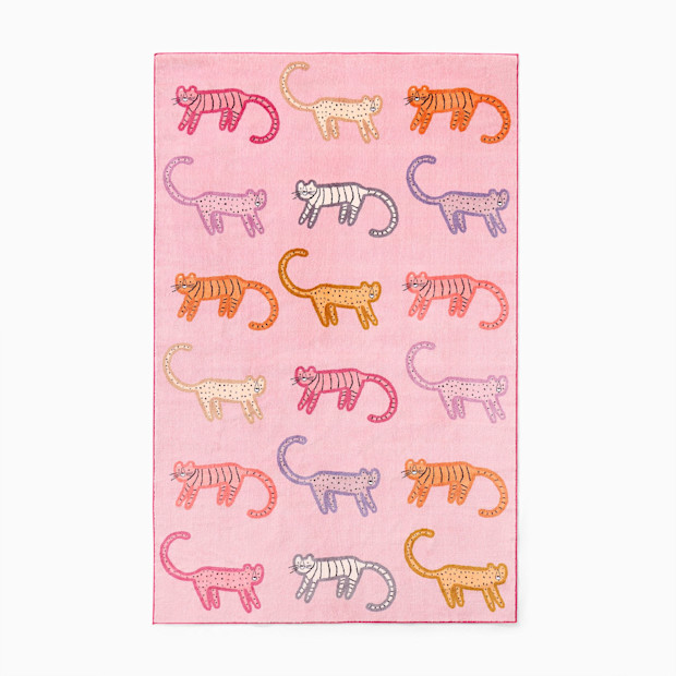 West Elm Kids Wildcats Machine Washable Rug.