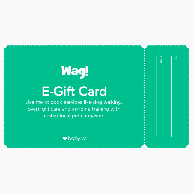Wag! E-Gift Card.