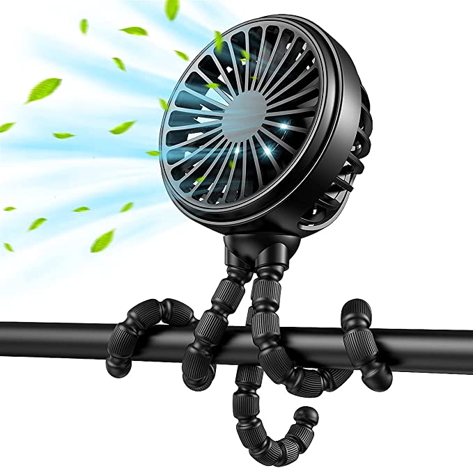 GUSGU Portable Battery Operated Fan - $21.99.