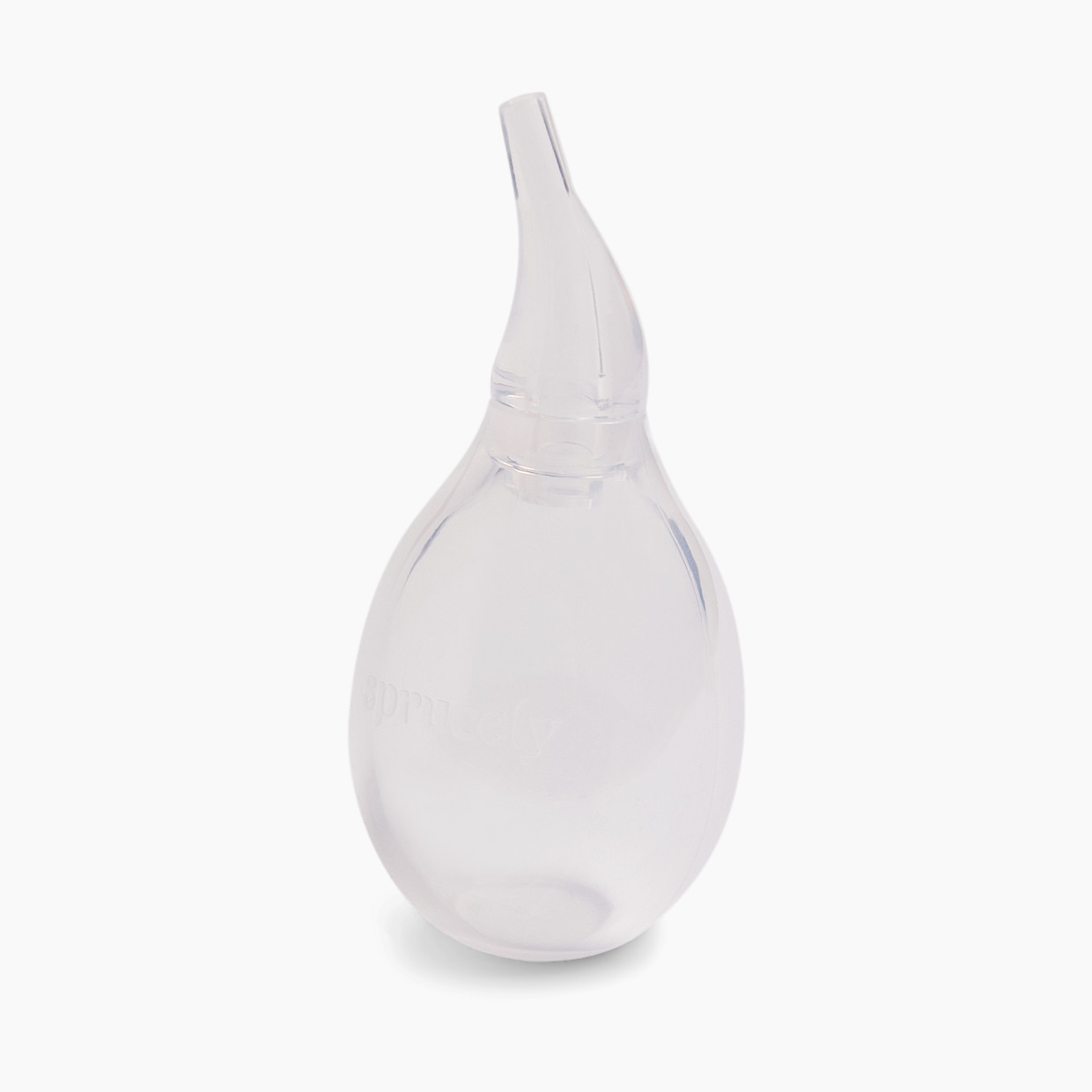 Sprucely Silicone Nasal Bulb Aspirator - Clear.